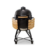 KAMADO BONO Grande Ceramic Grill 23" s kolicima, crni